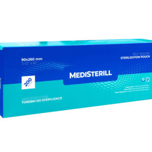 MediSterill Torebki do Sterylizacji 9x26 cm 200 szt. Samoprzylepne do Autoklawu — zdjęcie 1