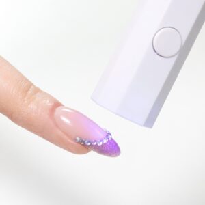 Mini lampka LED do paznokci 3W NTN Premium 8806 biała bezprzewodowa — zdjęcie 1