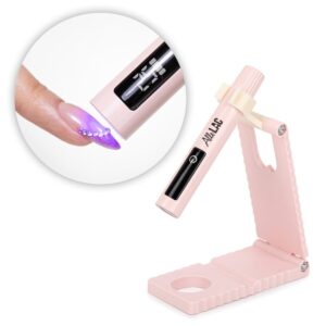 Mini lampka UV/LED do paznokci 1.6W AlleLac 8809 różowa