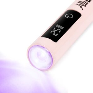 Mini lampka UV/LED do paznokci 1.6W AlleLac 8809 różowa — zdjęcie 1