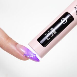 Mini lampka UV/LED do paznokci 1.6W AlleLac 8809 różowa — zdjęcie 4