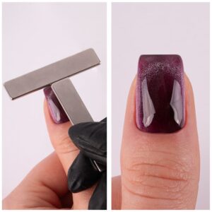 Mocny magnes magnetyzer do Kociego Oka Cat Eye mały precyzyjny 50x10x2mm — zdjęcie 2