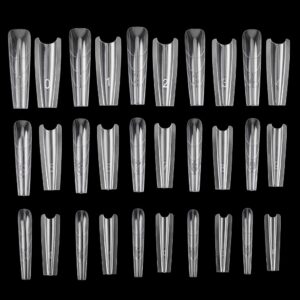 Molly Nails Dual Forms podwójne formy W555 trumienka 240 szt — zdjęcie 1
