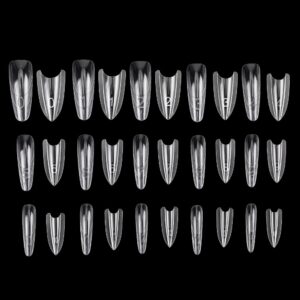 Molly Nails Dual Forms podwójne formy W557 owal 240 szt — zdjęcie 5
