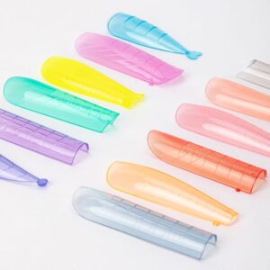 Molly Nails Górne formy Dual do budowy paznokci 288 szt. – 12 kształtów z podziałką — zdjęcie 1
