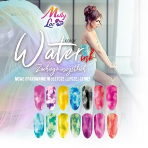 MollyLac Water Ink ART akwarela do zdobień Nr 8 — zdjęcie 4