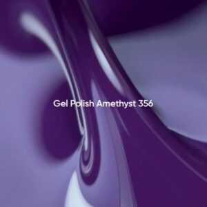 NAILSOFTHEDAY Amethyst Gel Polish – głęboki śliwkowy lakier hybrydowy o chłodnym odcieniu, 10 ml — zdjęcie 1