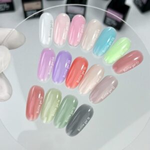 NAILSOFTHEDAY Bottle Gel 02 – blado-różowy żel do wzmocnienia i naprawy, 30 ml — zdjęcie 4