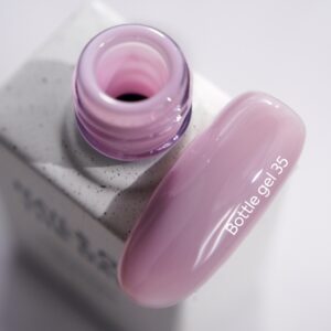 NAILSOFTHEDAY Bottle Gel 35 – zgaszono-różowy żel do wzmocnienia paznokci, 10 ml — zdjęcie 1