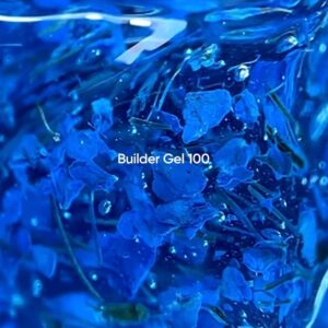 NAILSOFTHEDAY Builder Gel 100 niebieski z kwiatami 15ml — zdjęcie 1