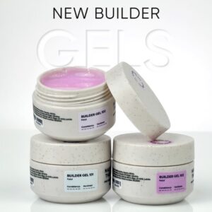 NAILSOFTHEDAY Builder Gel 100 niebieski z kwiatami 15ml — zdjęcie 2
