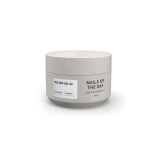 NAILSOFTHEDAY Builder gel 02 – mleczny żel budujący, 15 ml