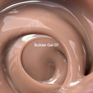 NAILSOFTHEDAY Builder gel 07 – nudowo-karmelowy żel budujący, 30 ml — zdjęcie 1