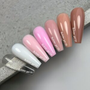 NAILSOFTHEDAY Builder gel 07 – nudowo-karmelowy żel budujący, 30 ml — zdjęcie 2