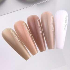 NAILSOFTHEDAY Builder gel 21 – żel budujący o ciepłym karmelowym odcieniu, 30 ml — zdjęcie 2