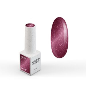 NAILSOFTHEDAY Cat Eye Gel Polish 11 – wiśniowy lakier hybrydowy „kocie oko” 6 ml