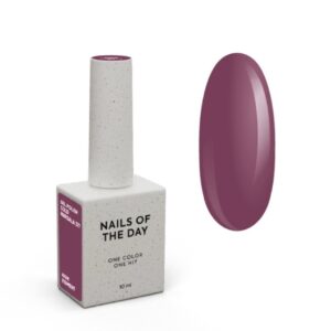 NAILSOFTHEDAY Cold Marsala Gel Polish – chłodny marsala lakier hybrydowy, 10 ml