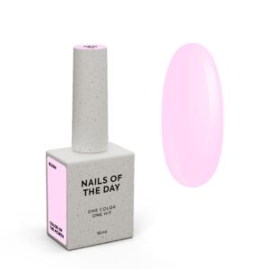 NAILSOFTHEDAY Color of the Month February 2026 Blush – jasnoróżowy pastelowy lakier hybrydowy 10 ml