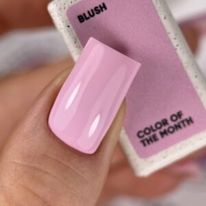 NAILSOFTHEDAY Color of the Month February 2026 Blush – jasnoróżowy pastelowy lakier hybrydowy 10 ml — zdjęcie 2