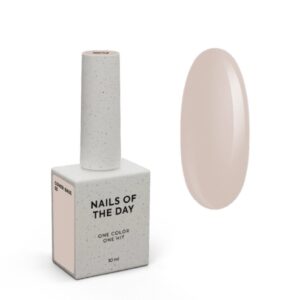 NAILSOFTHEDAY Cover Base NEW 05 – półprzezroczysta chłodno-karmelowa baza hybrydowa, 10 ml