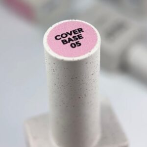 NAILSOFTHEDAY Cover Base NEW 05 – półprzezroczysta chłodno-karmelowa baza hybrydowa, 10 ml — zdjęcie 4