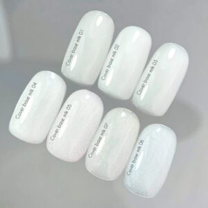 NAILSOFTHEDAY Cover Base NEW Milk 02 – półprzezroczysta mleczna baza hybrydowa, 30 ml — zdjęcie 1