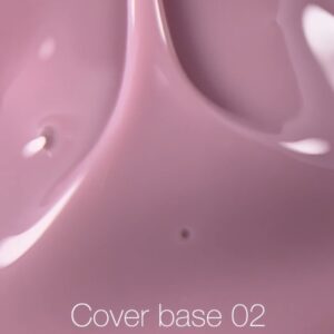 NAILSOFTHEDAY Cover base NEW 02 – półprzezroczysta różowa nude baza hybrydowa, 30 ml — zdjęcie 1