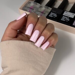 NAILSOFTHEDAY Dusty Rose Gel Polish – różowy pastelowy lakier hybrydowy, 10 ml — zdjęcie 2