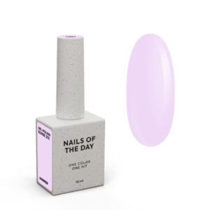 NAILSOFTHEDAY Eloise Gel Polish – chłodno-różowy lakier hybrydowy z drobinką, 10 ml