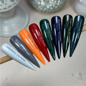 NAILSOFTHEDAY Green Glass Gel Polish 10 ml – zielony lakier hybrydowy — zdjęcie 2