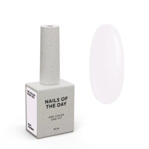 NAILSOFTHEDAY Ivory Gel Polish –beżowy lakier hybrydowy, 10 ml