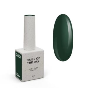 NAILSOFTHEDAY Jungle Gel Polish 10 ml – ciemno-zielony lakier hybrydowy