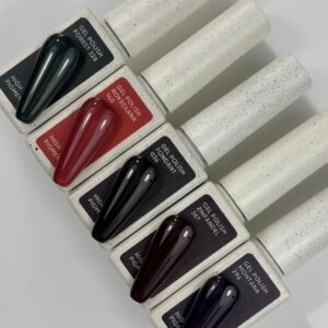 NAILSOFTHEDAY Lakier hybrydowy Zinfandel – ciemne bordo, WINTER 26, 10 ml — zdjęcie 6