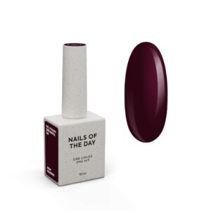 NAILSOFTHEDAY Lakier hybrydowy Zinfandel – ciemne bordo, WINTER 26, 10 ml