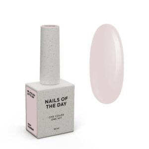 NAILSOFTHEDAY Latte Gel Polish – beżowy lakier hybrydowy, 10 ml