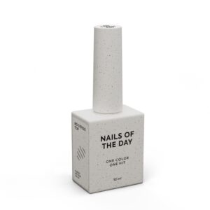 NAILSOFTHEDAY No Stress Top No Wipe – błyszczący top bez lepkiej warstwy, odporny na zarysowania, 10 ml