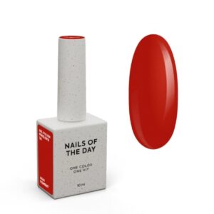 NAILSOFTHEDAY Penelopa Gel Polish 10 ml – czerwony lakier hybrydowy