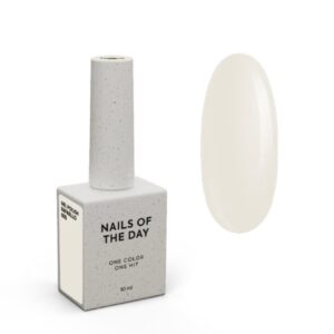 NAILSOFTHEDAY Rafaello Gel Polish 10 ml – beżowo-biały lakier hybrydowy