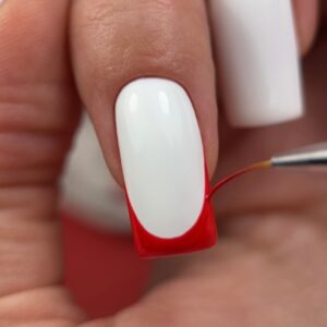NAILSOFTHEDAY Red Gel Polish – czerwony lakier hybrydowy, 10 ml — zdjęcie 3