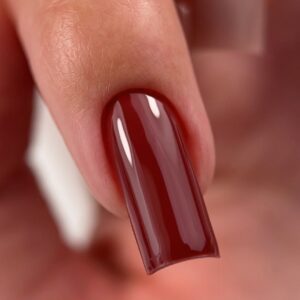 NAILSOFTHEDAY Roksolana – przygaszony czerwony lakier hybrydowy 10 ml — zdjęcie 2
