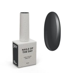 NAILSOFTHEDAY Umbrella Gel Polish 10 ml – ciemno-grafitowy lakier hybrydowy
