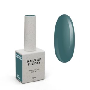 NAILSOFTHEDAY Urbane Gel Polish – szaro-zielony lakier hybrydowy, 10 m