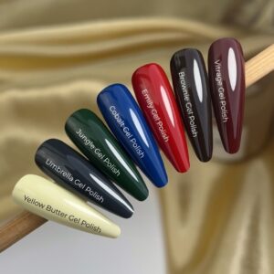 NAILSOFTHEDAY Vintage Gel Polish 10 ml – klasyczny bordowy lakier hybrydowy — zdjęcie 1