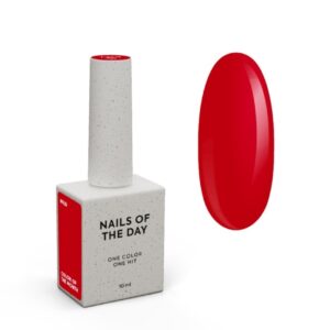 NAILSOFTHEDAY Wild March 2026 jaskrawa czerwień 10ml