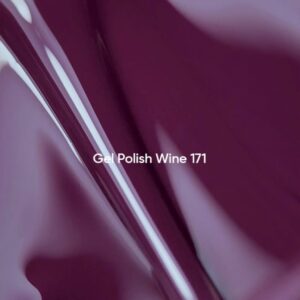 NAILSOFTHEDAY Wine Gel Polish – elegancki winny lakier hybrydowy z czerwono-fioletowym tonem, 10 ml — zdjęcie 1