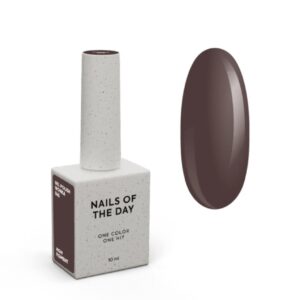 NAILSOFTHEDAY Wonka Gel Polish – brązowy lakier hybrydowy, 10 ml
