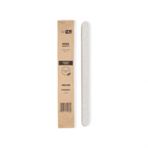Nail4U Pilnik Slim NATURAL prosty 100/180 (komplet 50 sztuk) — zdjęcie 1