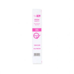 Nail4u Pilnik BASIC III Łódka Halfmoon 180/240 Do Paznokci i Hybryd 1 szt. — zdjęcie 3