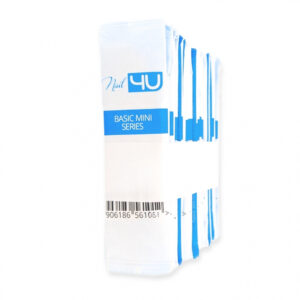 Nail4u Pilnik Podofile BASIC MINI STRAIGHT Prosty 100/180 (25 sztuk) – Jednorazowy Pilnik — zdjęcie 3