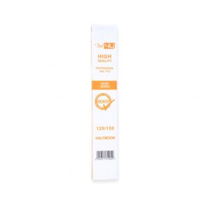 Nail4u Pilnik do paznokci BASIC III Łódka Halfmoon 120/150 Do Żelu i Akrylożelu 1szt. — zdjęcie 1